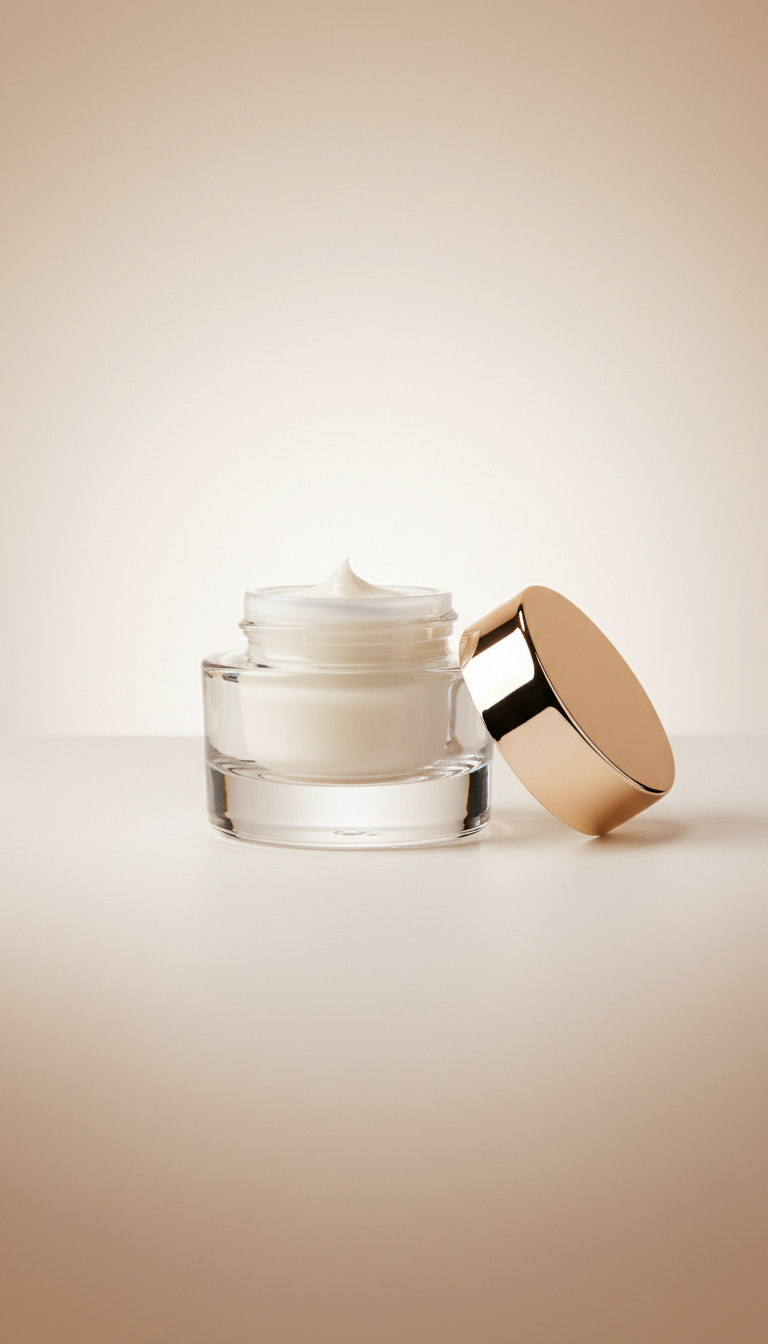 Luminous Age-Defying Cream Glass Jar